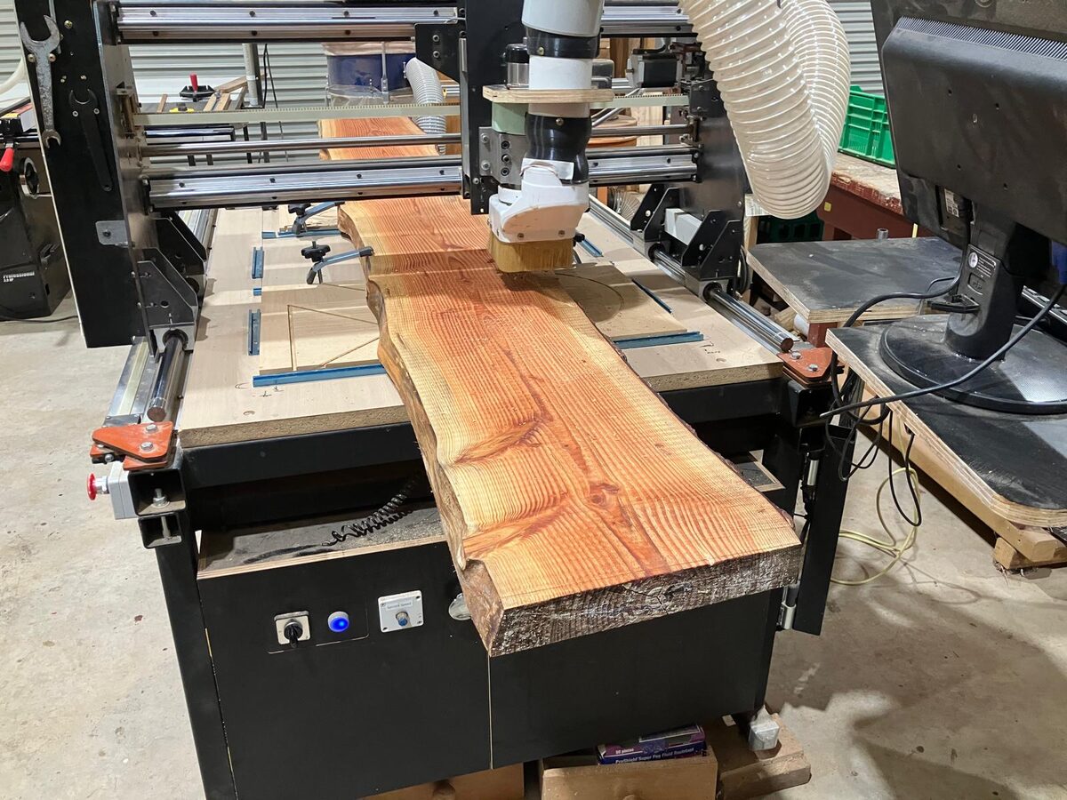 The cnc router at the Bright United Men's Shed