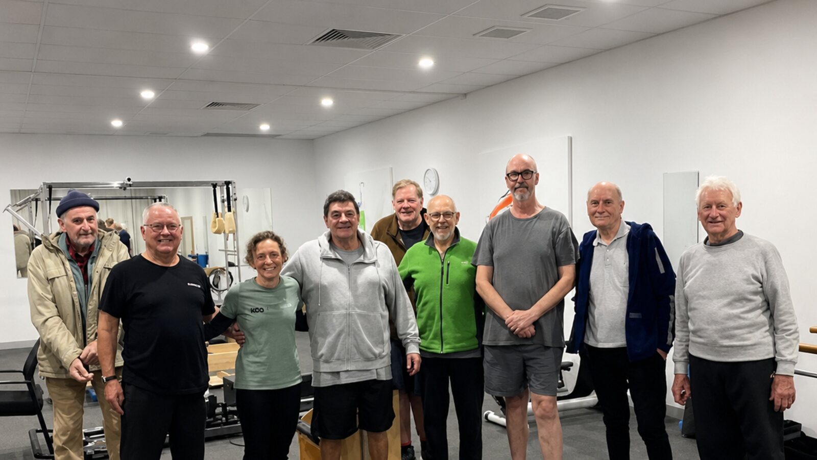 BUMS members together at a health and wellbeing session